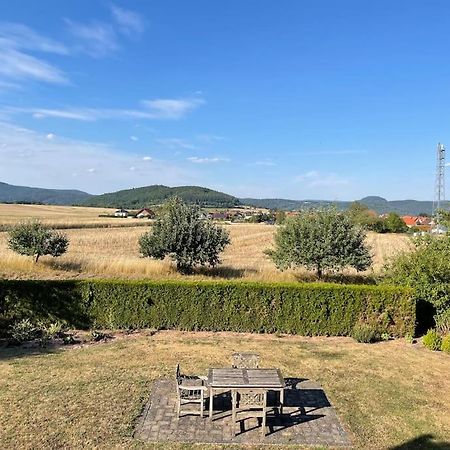 Ferienwohnung Leuchtbergblick Mit Terrasse Und Pkw Stellplatz Eschwege Eksteriør billede