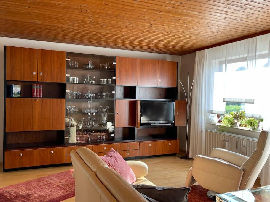Ferienwohnung Leuchtbergblick Mit Terrasse Und Pkw Stellplatz Eschwege Eksteriør billede