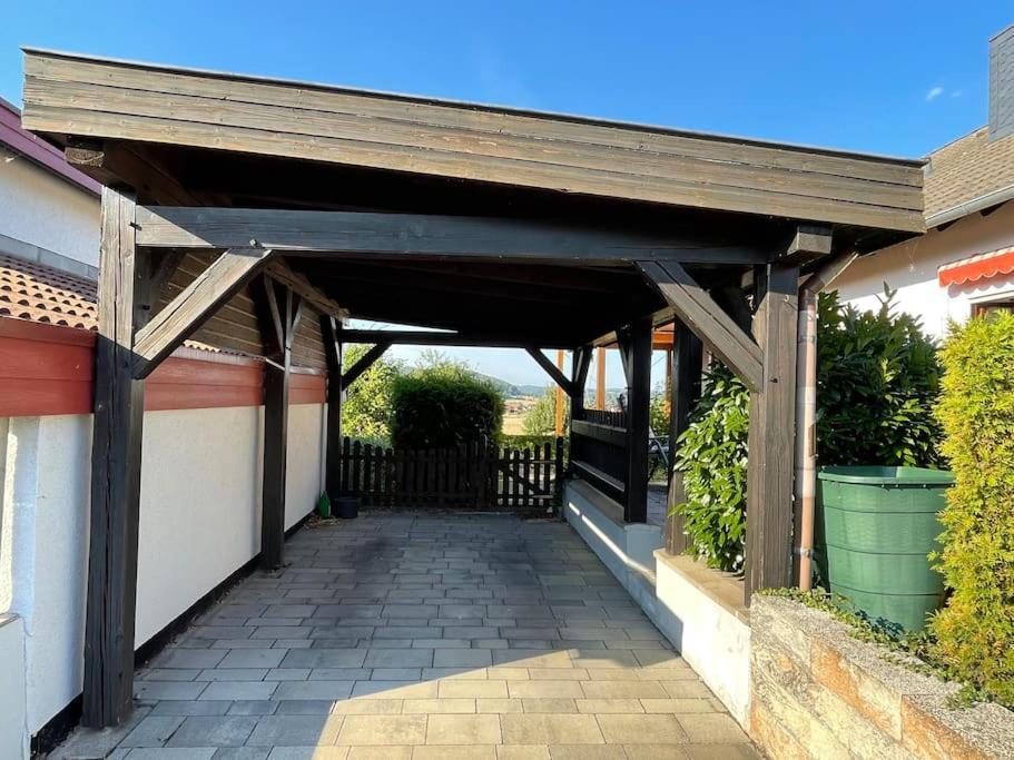 Ferienwohnung Leuchtbergblick Mit Terrasse Und Pkw Stellplatz Eschwege Eksteriør billede